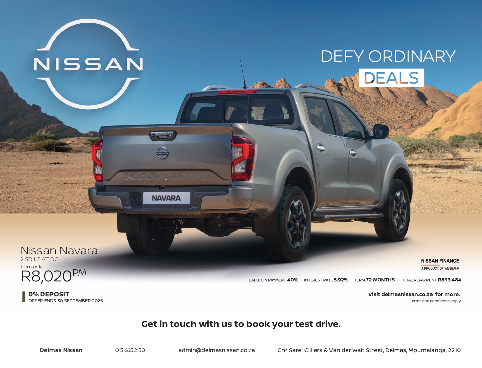 Nissan Navara 2 5D LE AT